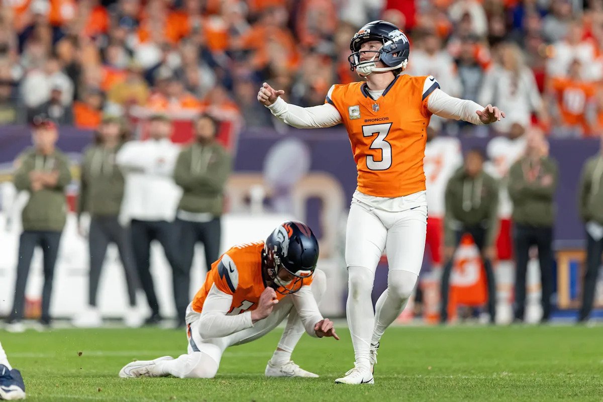 Broncos K Will Lutz habría acordado una extensión de contrato por 3 años