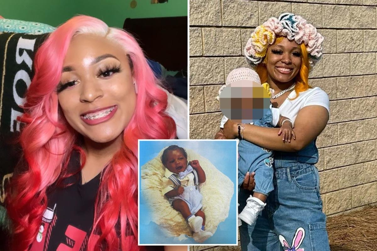 La madre de Georgia, Nyla Simmons, acusó a su hijo de 7 meses de morir en un auto caliente mientras estaba en el trabajo.