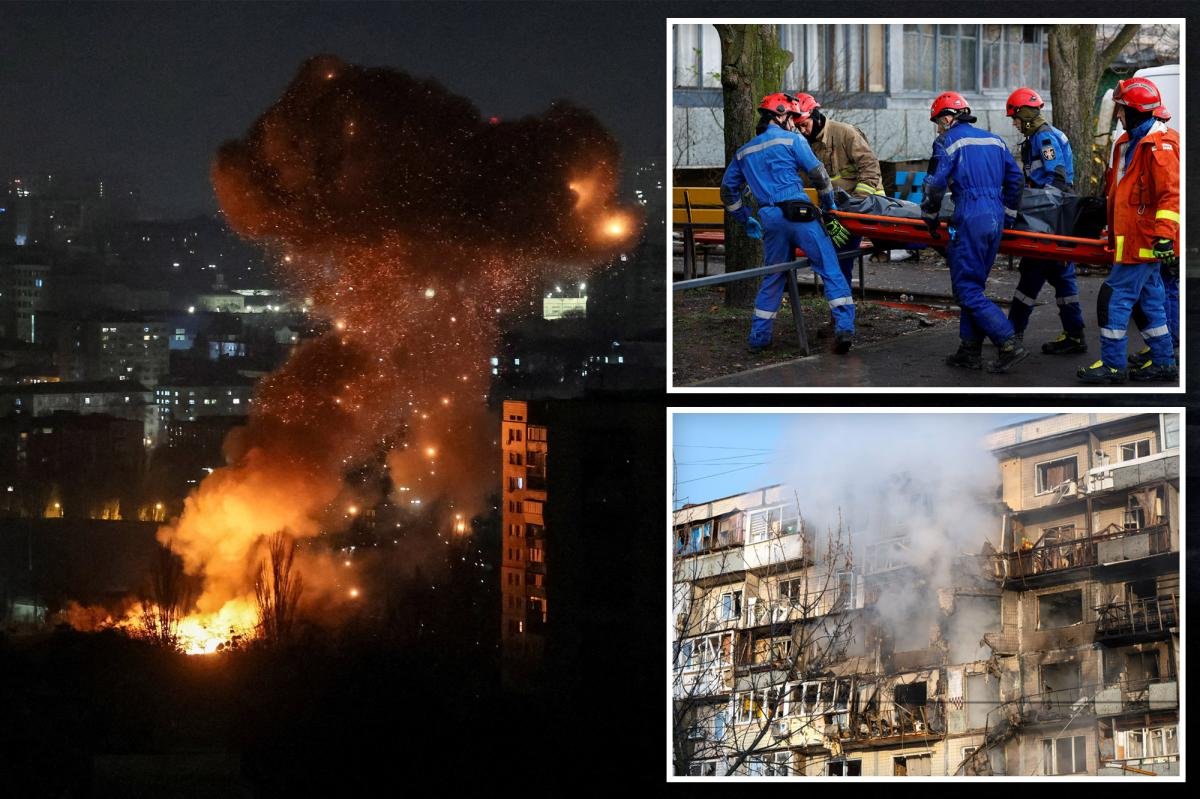 Rusia ha matado a ocho personas y ha realizado ataques con combustible tras atacar Ucrania con drones y misiles