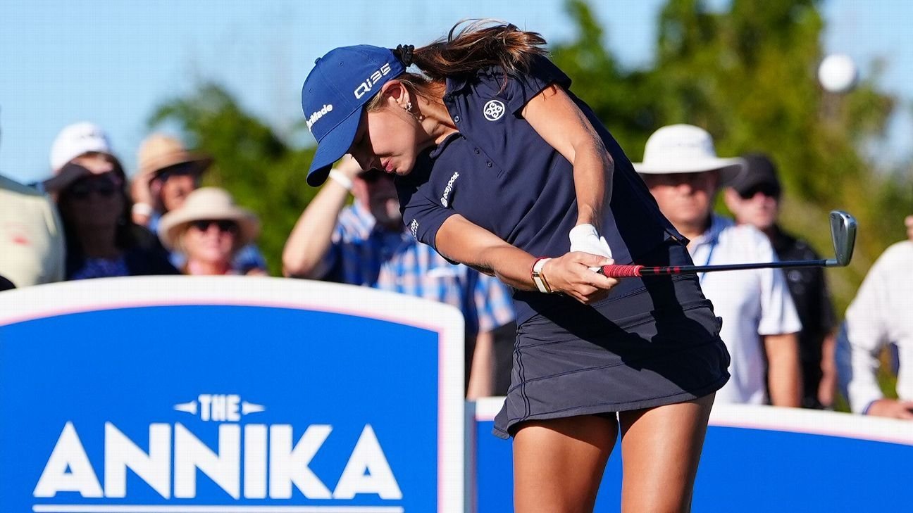 Kai Trump dispara 13 sobre 83 en su debut en el LPGA Tour y termina último en el campo