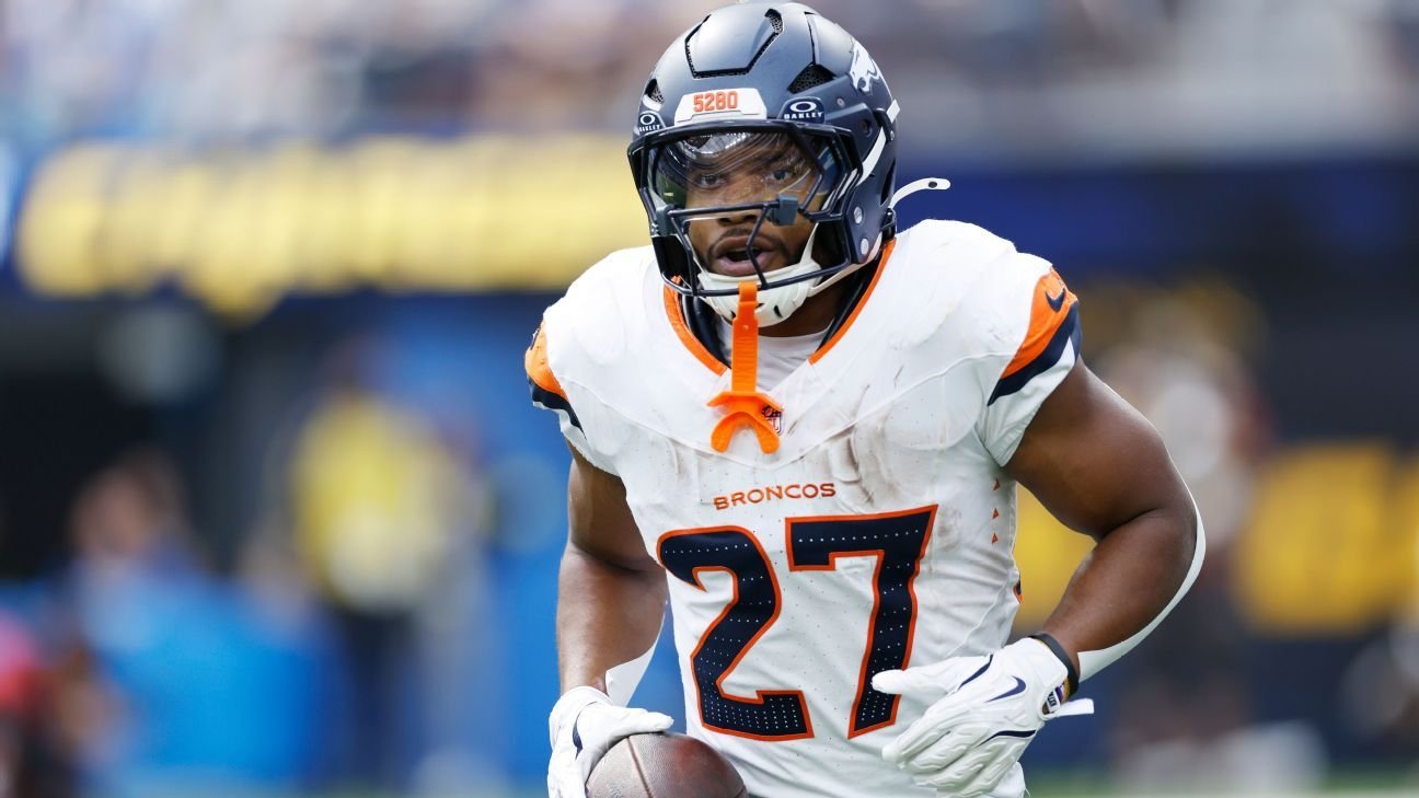 Dobbins de los Broncos pasa a IR; Las fuentes dicen que es probable que la temporada termine