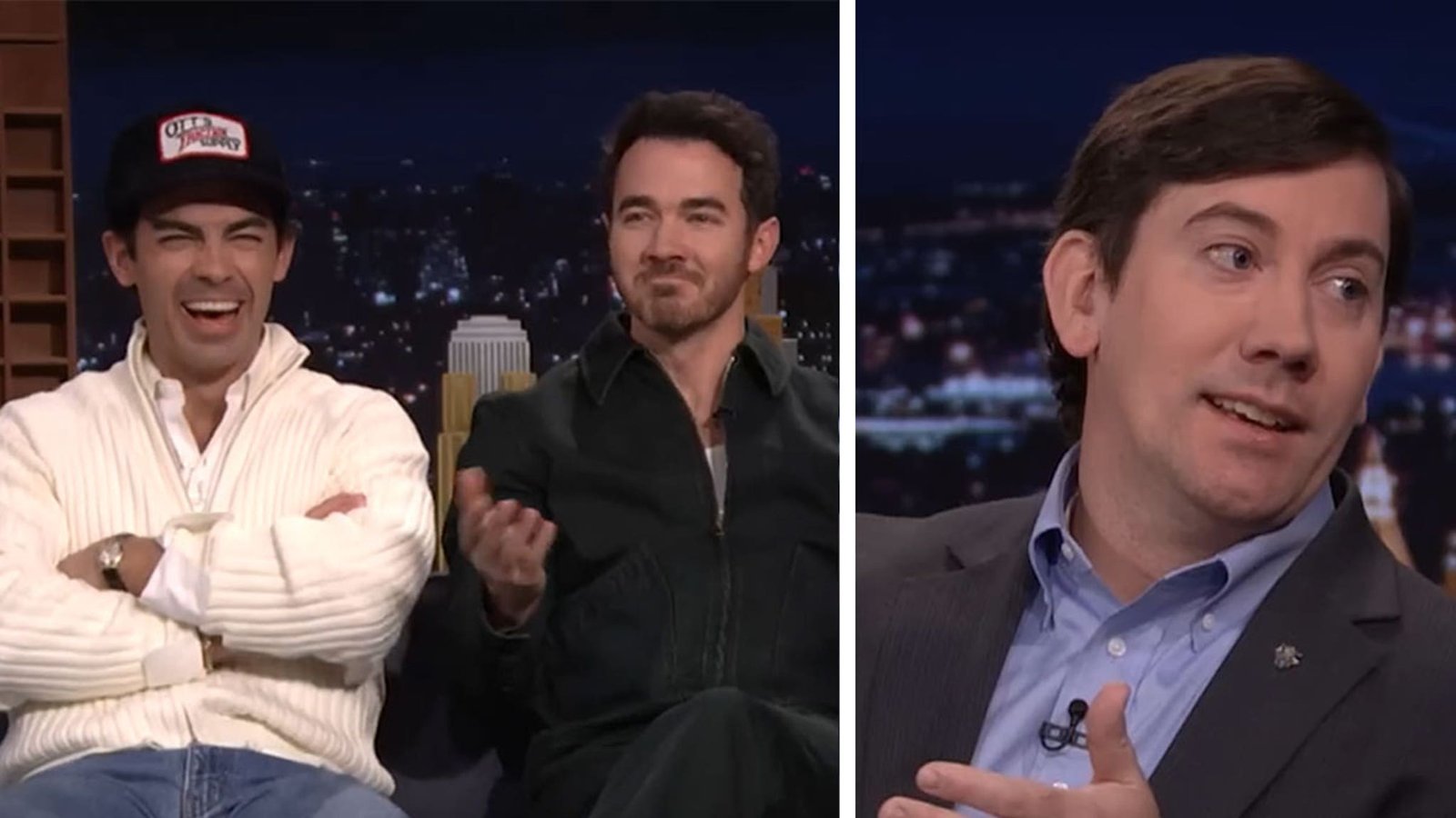 Los Jonas Brothers conocieron a un hombre cuyo currículum estaba siendo revisado en su concierto