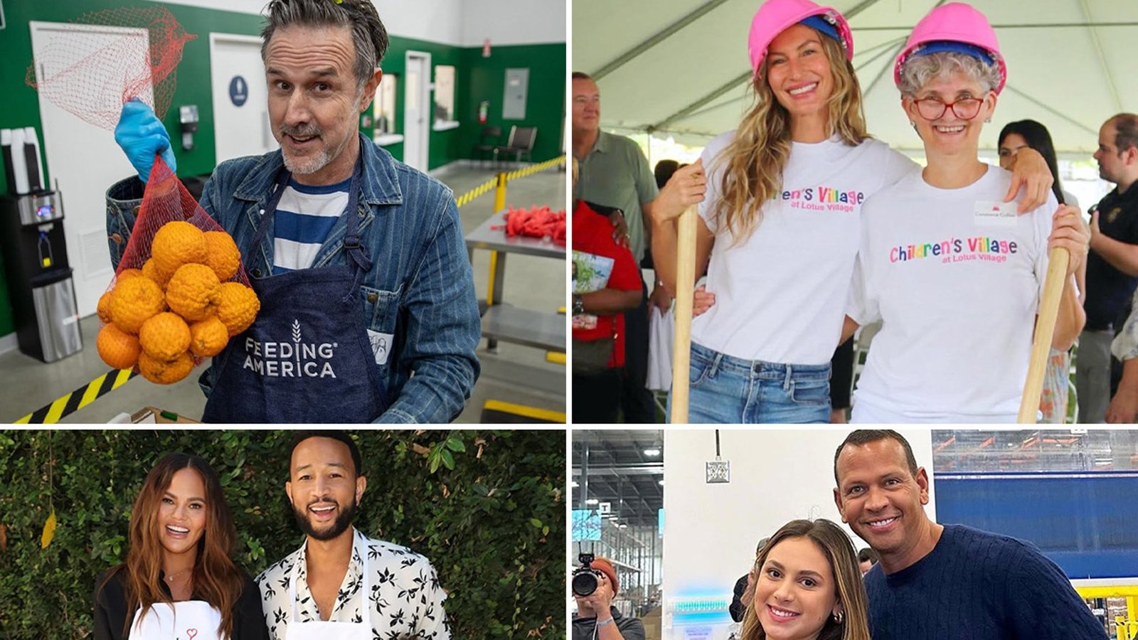 ¡Las estrellas echan una mano para el Día de la Filantropía!