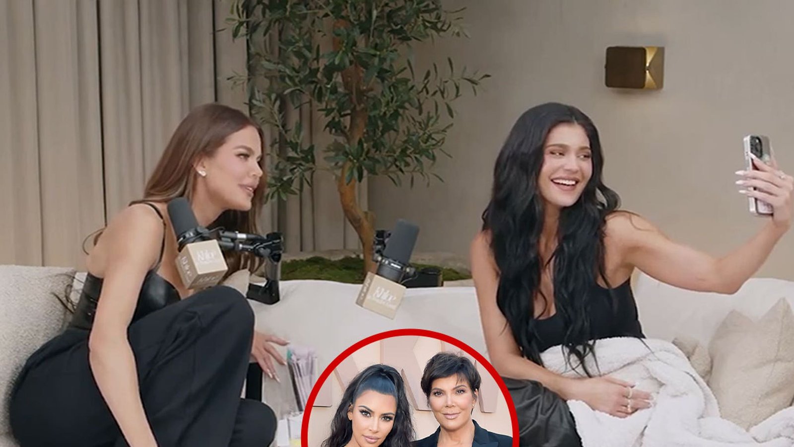 Kylie Jenner le hace una broma a su familia en el podcast de Khloe Kardashian
