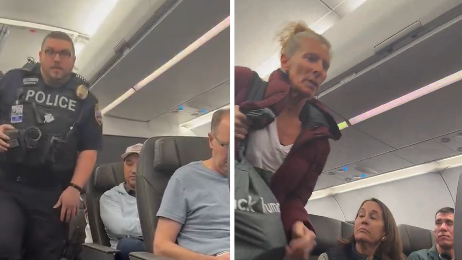 Un vuelo de American Airlines que transportaba a cuatro miembros del Congreso fue desviado debido a pasajeros rebeldes