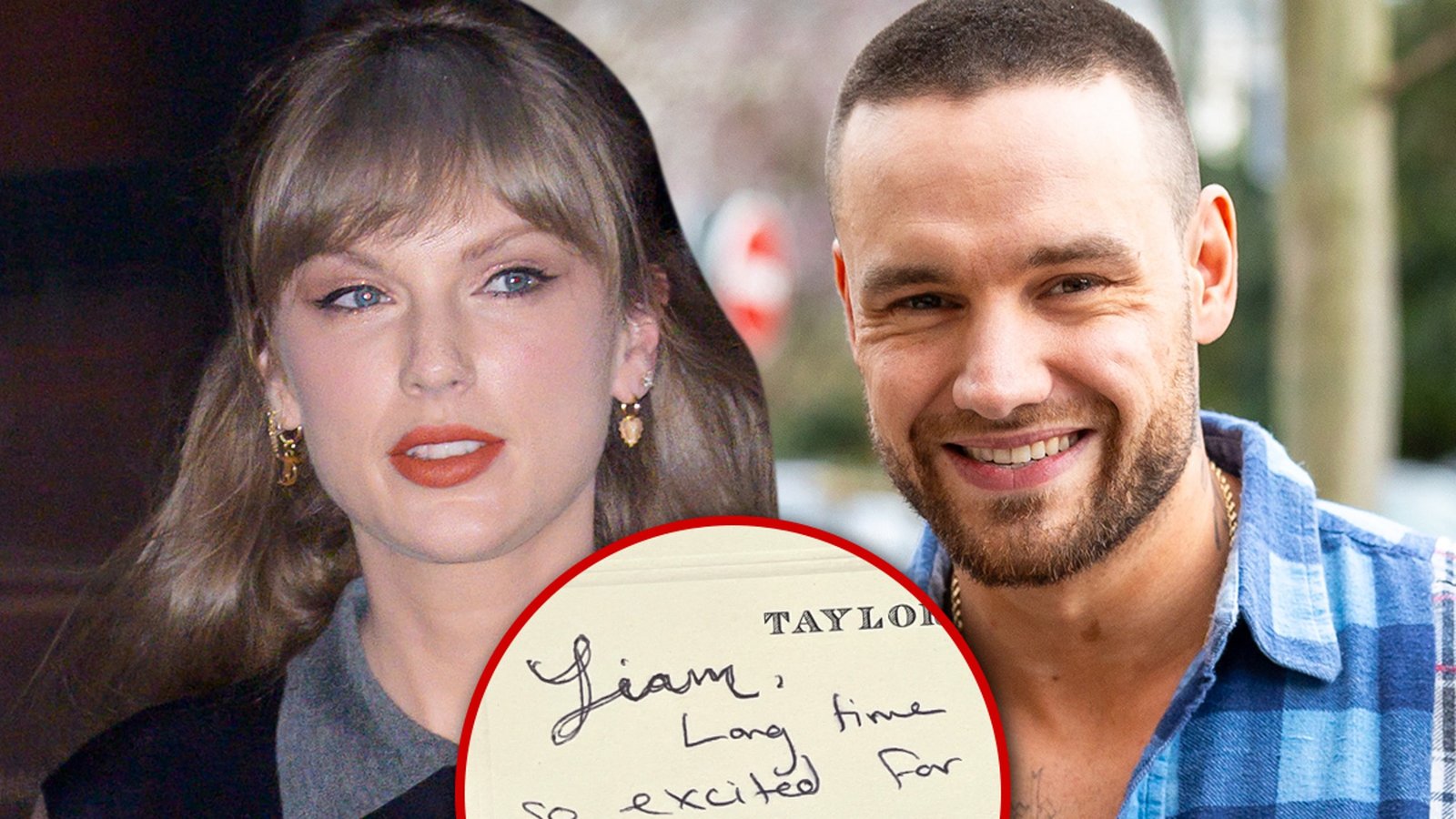 Taylor Swift le dice a Liam Payne que «siempre está emocionada» por él en su nota de subasta