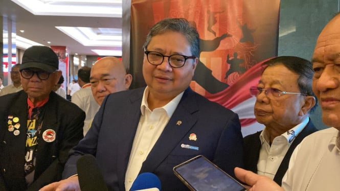 El pilar de Wushu de RI baja su número en los SEA Games 2025, ¡Airlangga reduce el objetivo a tres oros!