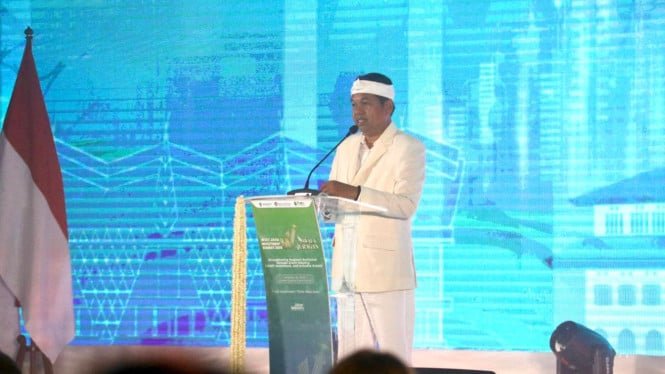 Dedi Mulyadi promovió 104 proyectos de inversión por valor de 186,29 billones de IDR para ingresar a Java Occidental
