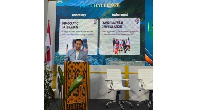 Sultan DPD alienta a las comunidades indígenas a desempeñar un papel más importante en la gestión forestal en la COP30 Brasil