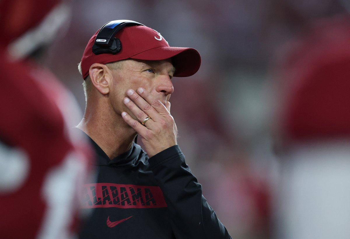 Alabama HC reacciona al altercado de jugadores durante la derrota ante Oklahoma
