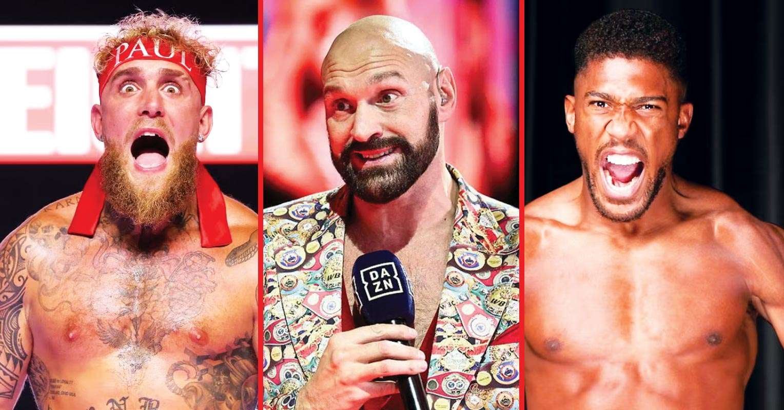 Tyson Fury opina sobre Anthony Joshua al abordar a Jake Paul como ‘cercano’: «Es una fuerza agotada»
