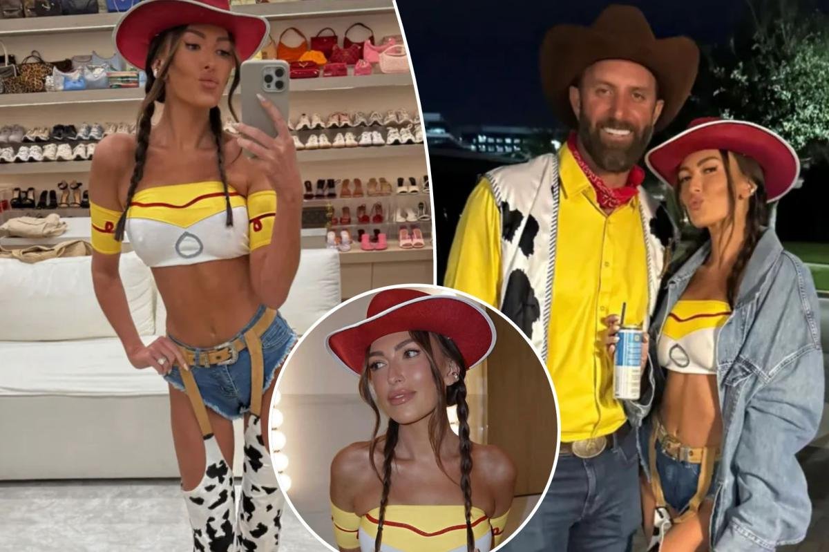 Paulina Gretzky presenta el disfraz de Halloween de ‘Toy Story’ en nuevas fotos