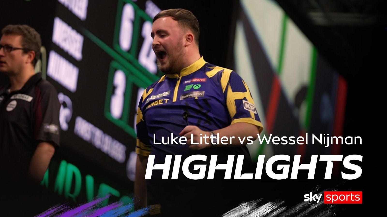 Littler dominó a Nijman para avanzar a cuartos de final