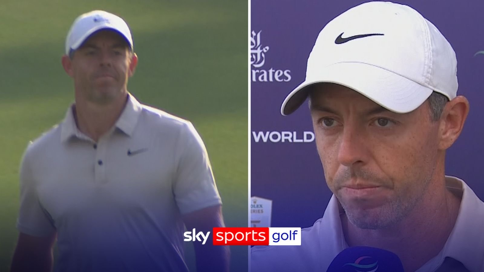 McIlroy aspira al séptimo título de la Carrera a Dubai: «¡Es importante para mí acercarme un poco más a Monty!»
