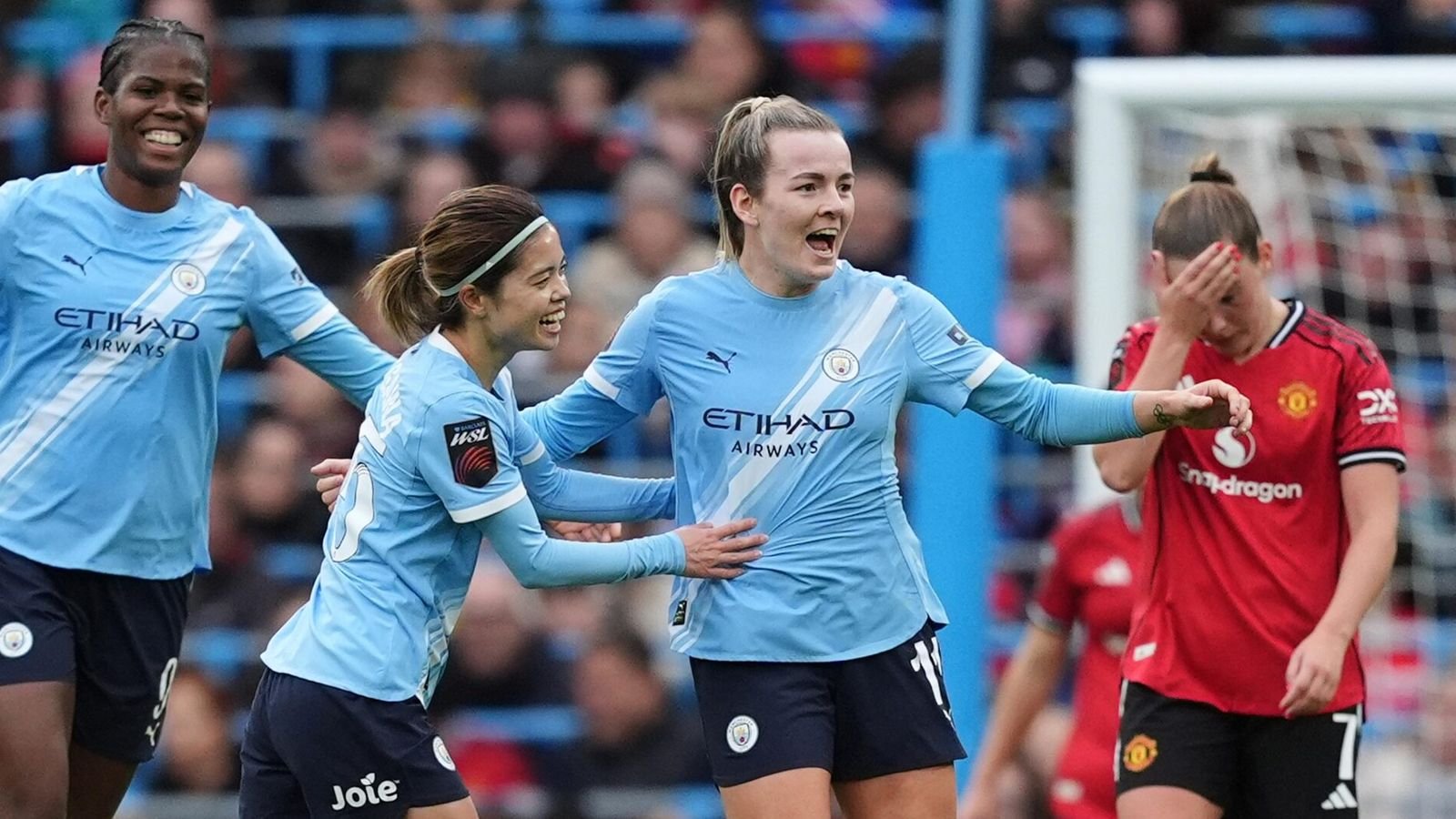 Man City Femenino 3 – 0 Manchester United Femenino