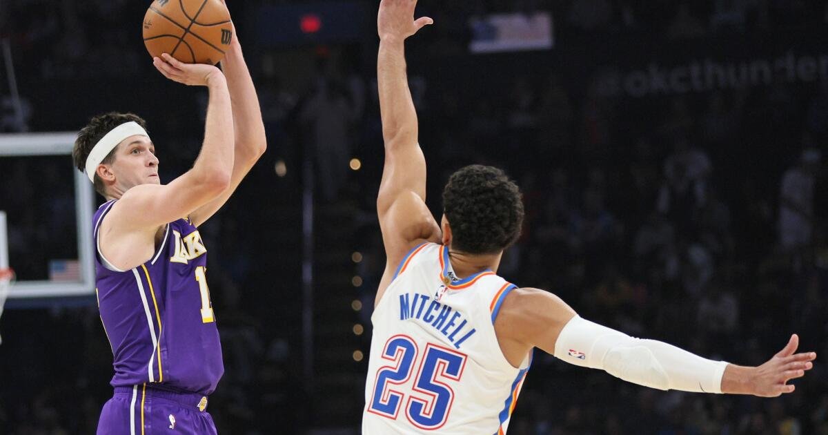 Los Lakers no pudieron adaptarse a Oklahoma City y fueron desviados