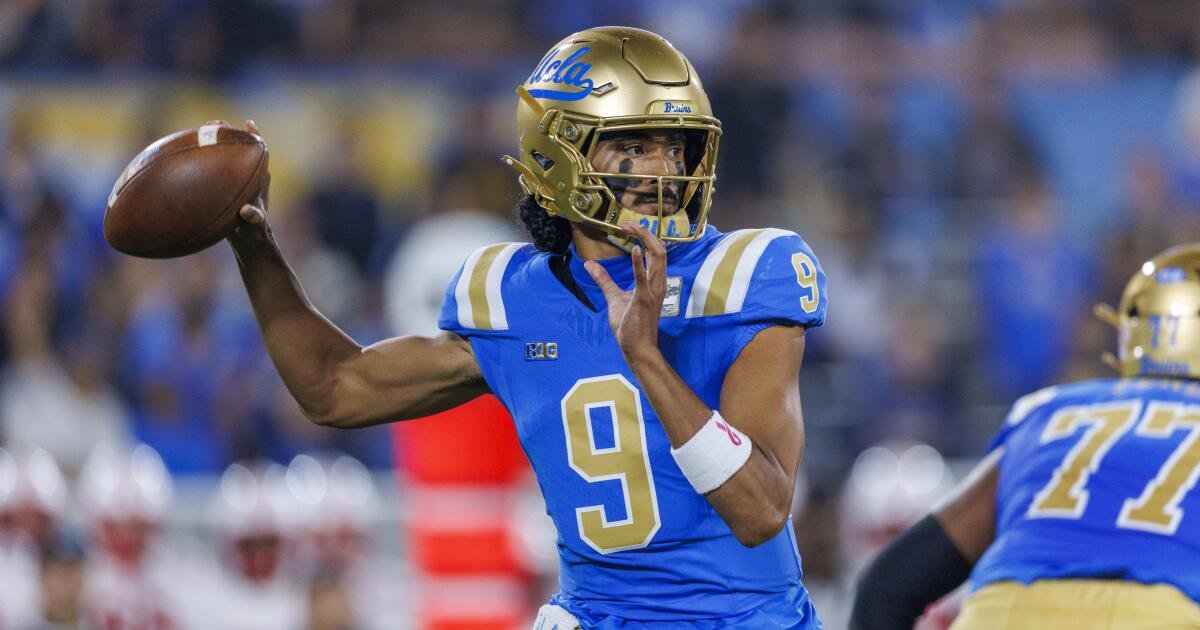 ucla vs. debido a una conmoción cerebral. Nico iamaleava está fuera para Ohio State