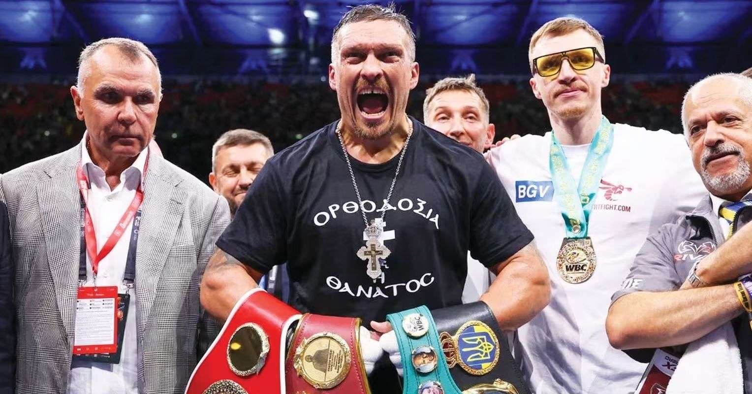 Oleksandr Usyk aceptó previamente la acusación de pelea de ‘patos’
