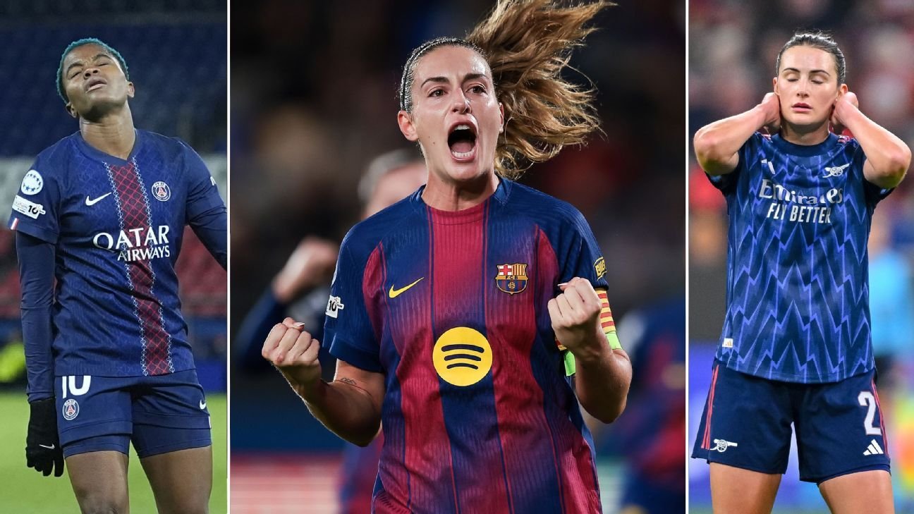 Calificaciones de la UWCL para cada equipo: Leven obtiene A+; Barça y A-, PSG fracasaron