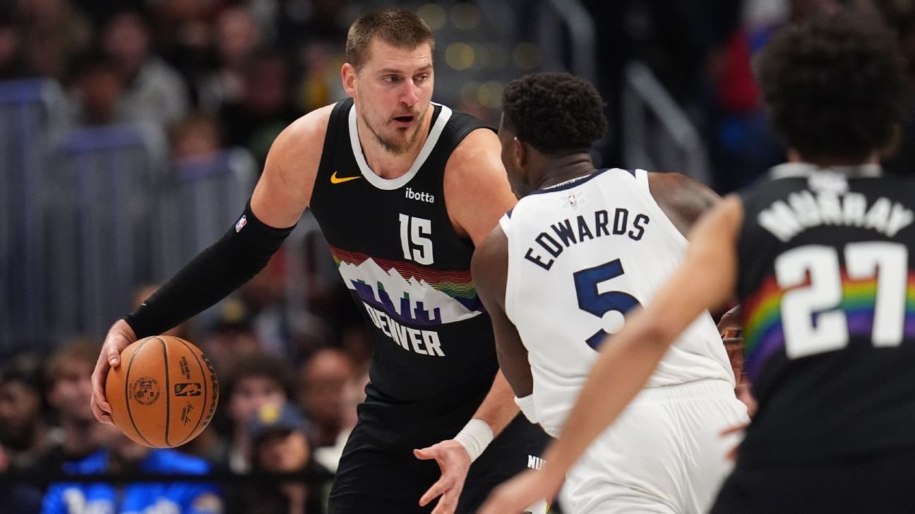 Jokic anotó 18 en tiempo extra y logró un triple-doble de 56 puntos en la victoria de los Nuggets