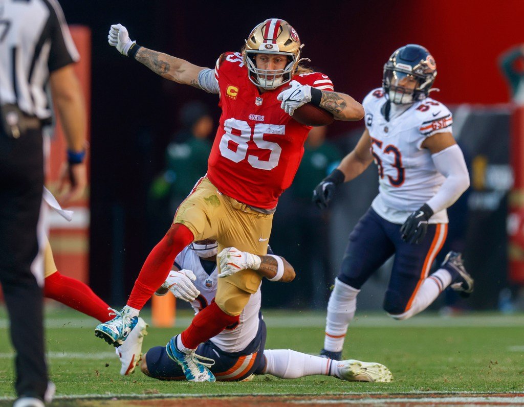 George Kittle puede sentarse con Rome Odunge