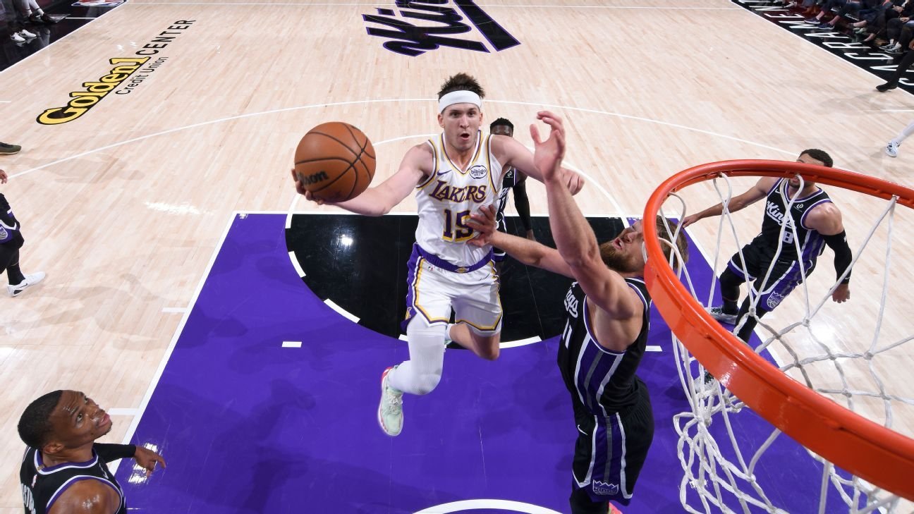 Austin Reaves de los Lakers estará fuera de juego al menos 4 semanas por una distensión en la pantorrilla izquierda