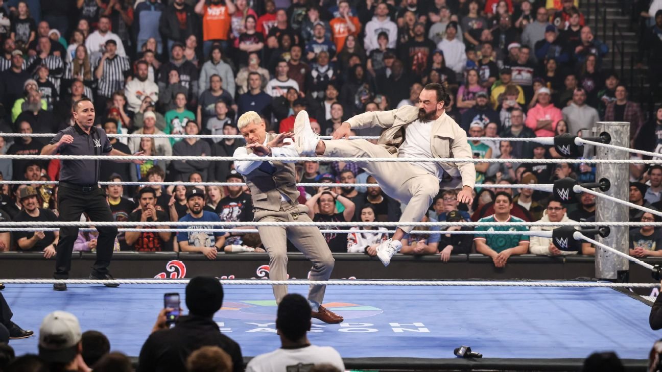 Lo más destacado de WWE ‘SmackDown’: Nuevo campeón de Estados Unidos; Tres etapas del infierno para Rhodes vs. McIntyre