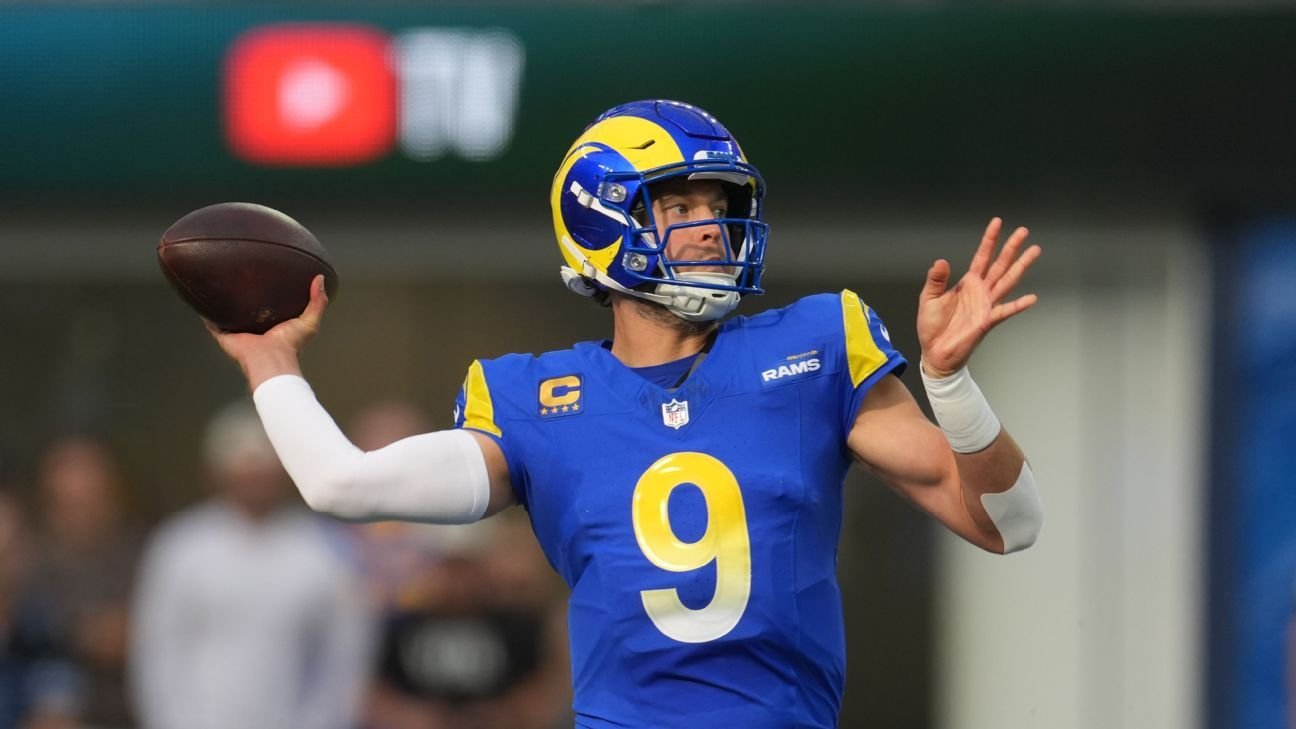 Matthew Stafford contra Drake Maye: probabilidades internas, cómo apostar en la carrera por el MVP