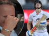 Las leyendas inglesas Stuart Broad y Michael Vaughan fueron despedidos por Harry Brooke contra Australia