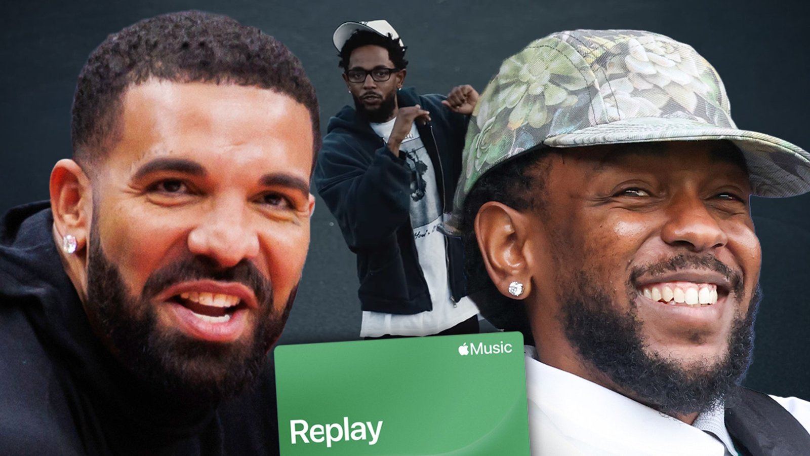 Drake encabeza Apple Music 2025, pero también lo hace el desacuerdo de Kendrick Lamar
