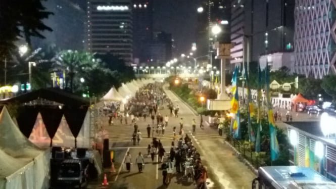 Yakarta ¡Prepárate! Noche sin coches en Sudirman-Thamrin, carretera cerrada desde las 18.00 hasta el amanecer