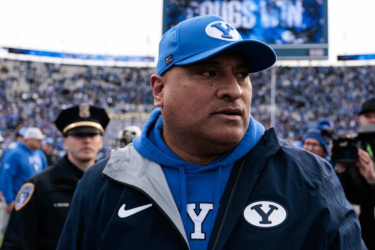 Informes: el entrenador de BYU, Kalani Sitake, rechazó a Penn State y se quedará con los Cougars
