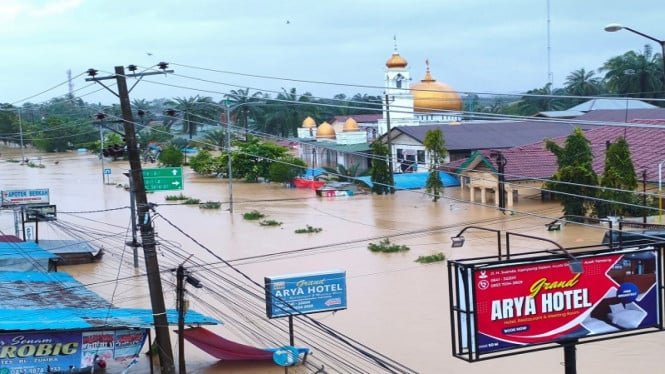 El ciclo de inundaciones en Aceh Tamiang está aumentando rápidamente, tenga cuidado con los desastres recurrentes