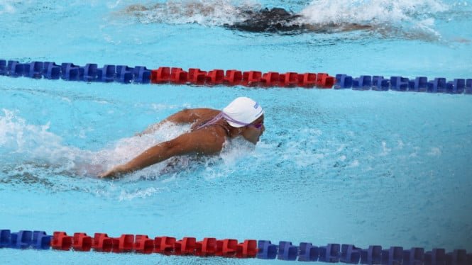 El equipo de natación de Indonesia clasifica a 8 atletas para la ronda final de natación de los SEA Games 2025
