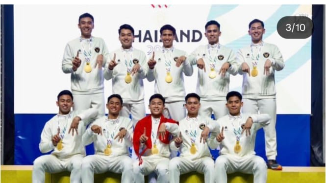 El objetivo de Indonesia de lograr el oro se superó en el segundo día de los SEA Games 2025, tres deportes para sorprender
