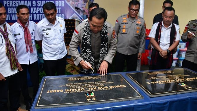 Los residentes de Kupang han puesto fin a su larga espera por agua potable, con la apertura de 9 pozos perforados