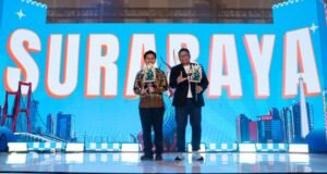 Livin Fest 2025 aterriza en Surabaya, Bank Mandiri lanza la economía regional a través de 400 mipymes inquilinos