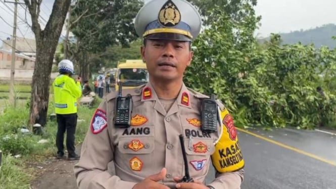 ¡Advertencia de la policía de Garut! La ruta Kamojang-Sisevu es peligrosa durante las vacaciones de fin de año