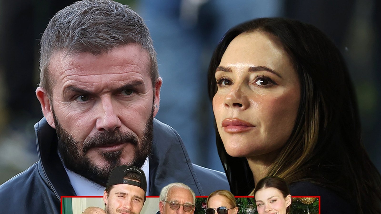 Brooklyn y Nicola Beckham abandonaron a David y Victoria durante Navidad