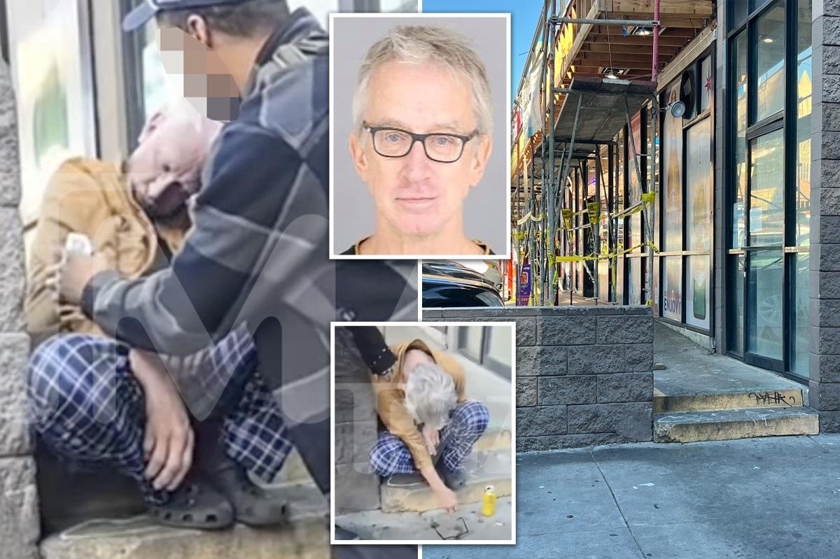 Exclusivo Andy Dick se puso azul durante una aparente sobredosis en Hollywood