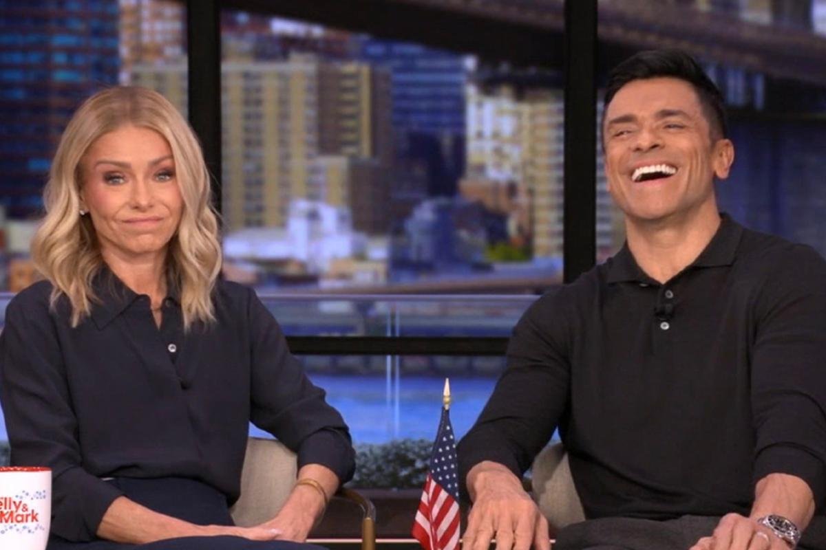 Kelly Ripa se deja ‘vivir’ en su recién adoptada «ideología de la vida» fuera de cámara: «Si no estoy frente a la cámara, sin sujetador, sin maquillaje»