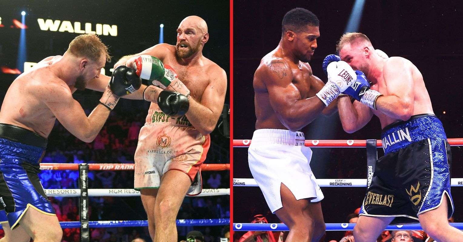 Otto Wallin da un veredicto honesto sobre la pelea entre Tyson Fury y Anthony Joshua después de perder ante ambos