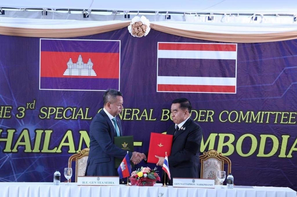 Tailandia y Camboya firman un nuevo acuerdo de alto el fuego para poner fin a la guerra fronteriza