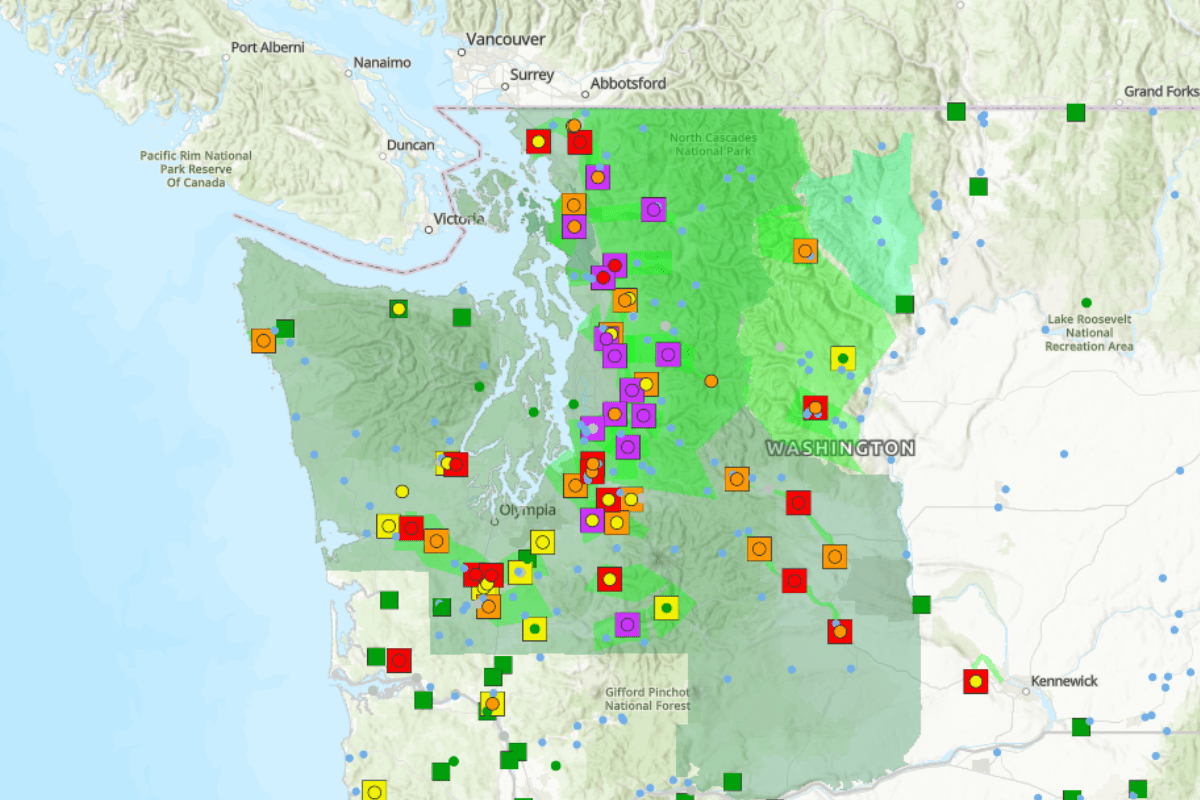 Washington Flooding Live: Río atmosférico provoca evacuación inmediata