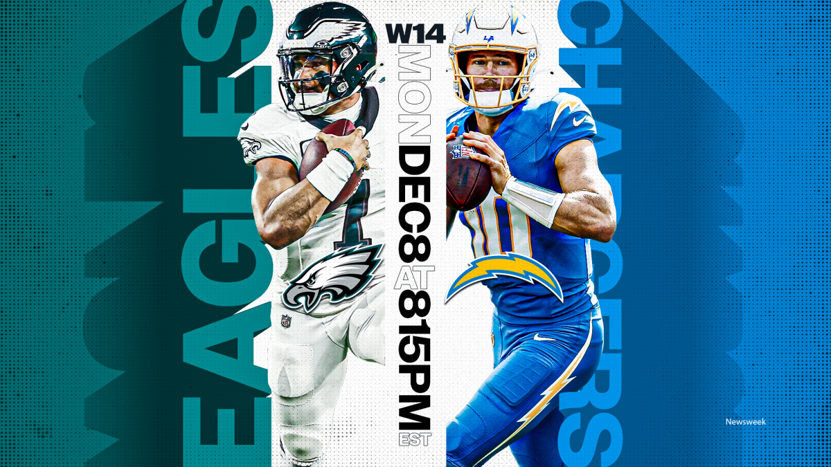 Cómo ver Eagles vs Chargers: transmisión en vivo de fútbol americano del lunes por la noche de la NFL, canal de televisión