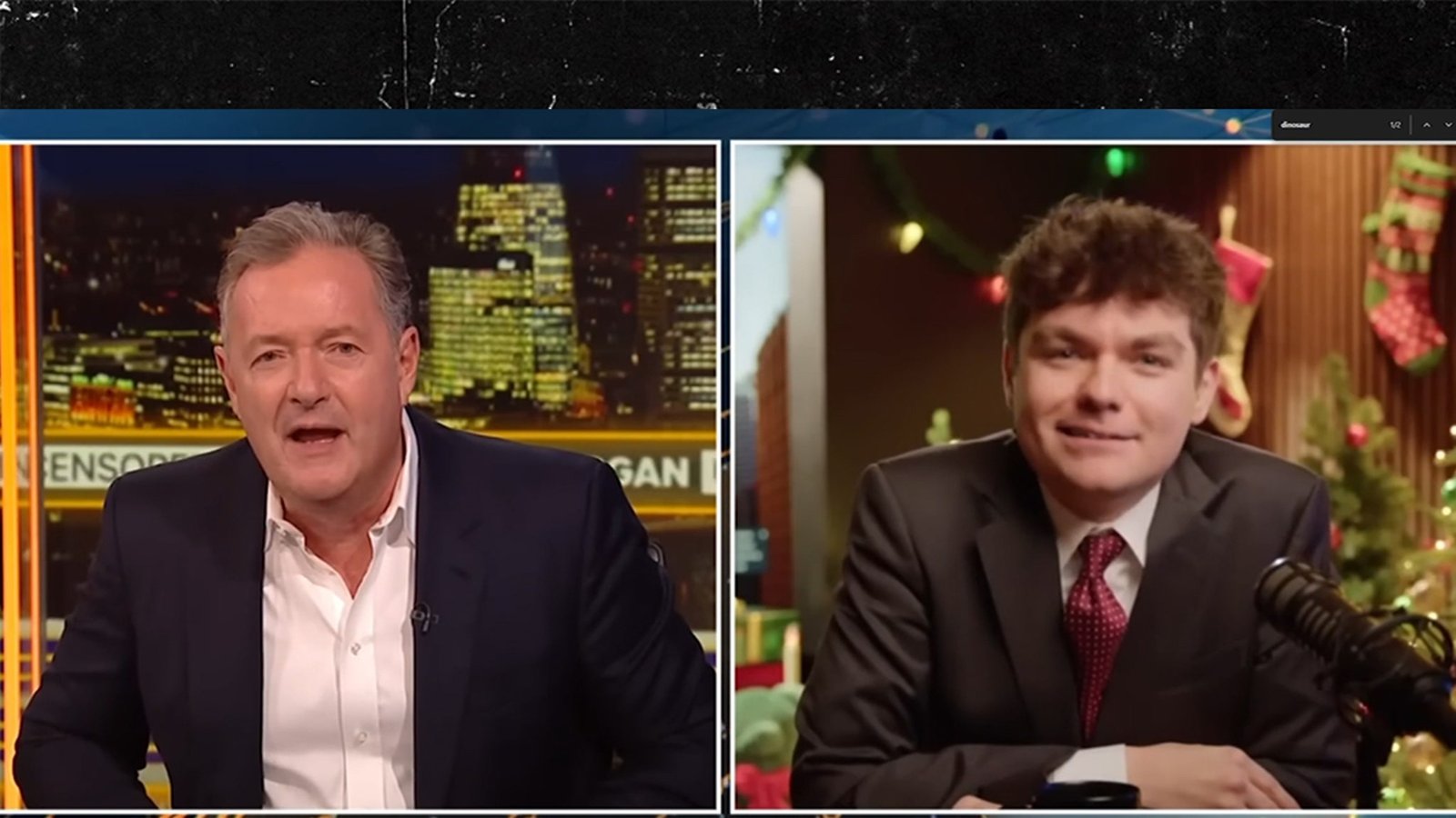 Nick Fuentes, misógino amante de los nazis, sigue siendo virgen para Piers Morgan a los 27 años