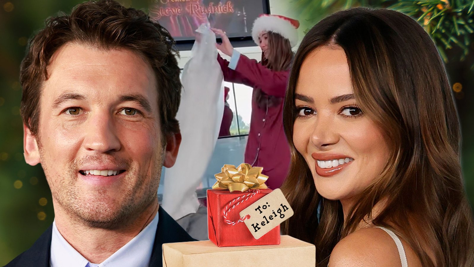 El vestido de novia de Kelig, la esposa de Miles Teller, ha sido reconstruido después de que fuera destruido en un incendio