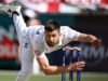 Steve Harmison intervino para gestionar a Mark Wood, afectado por una lesión