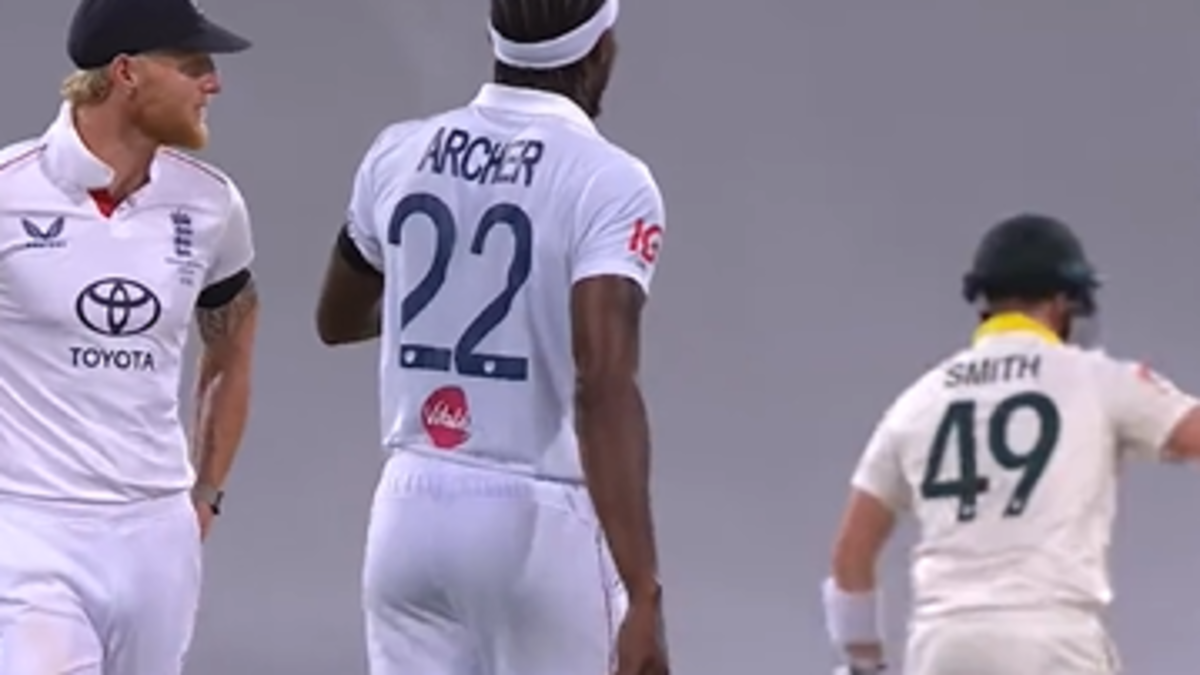 Ben Stokes contra Jake Weatherold captados en Stump Mic, Jofra Archer y Steve Smith intercambian palabras en feroz choque y video