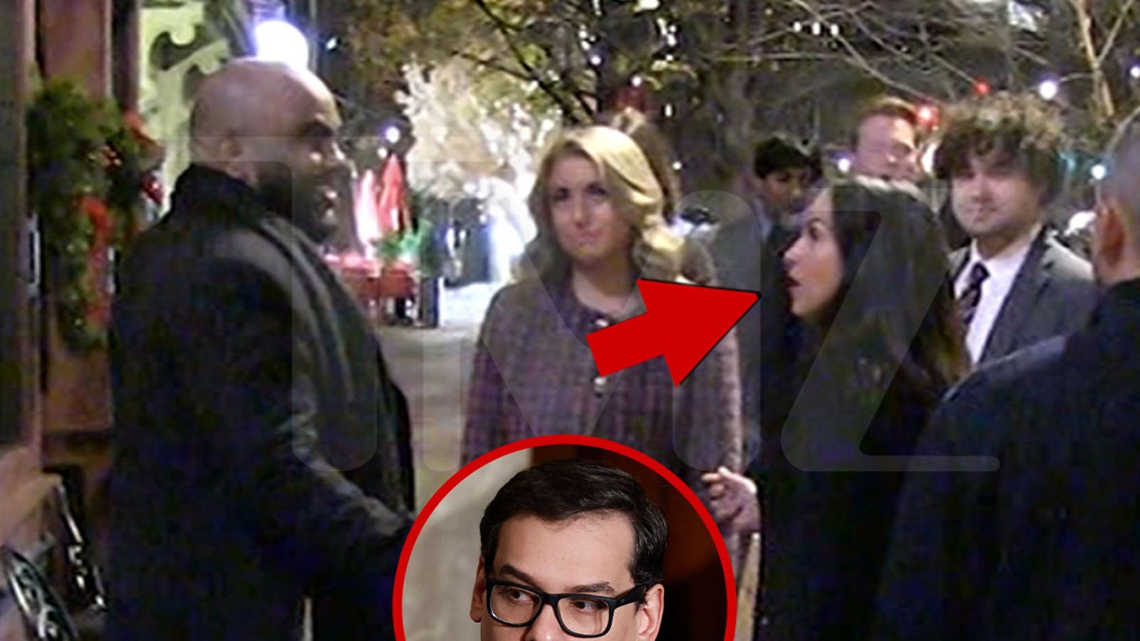 El equipo de Lauren Bobert niega la entrada a la fiesta de Navidad de George Santos en un vídeo